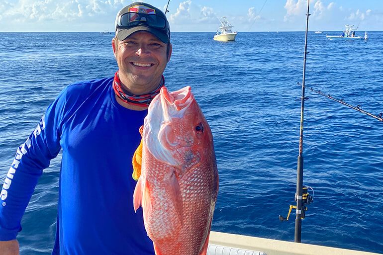 Atlantic Pink Snapper Period 2021: Rig Large, Travel Gentle